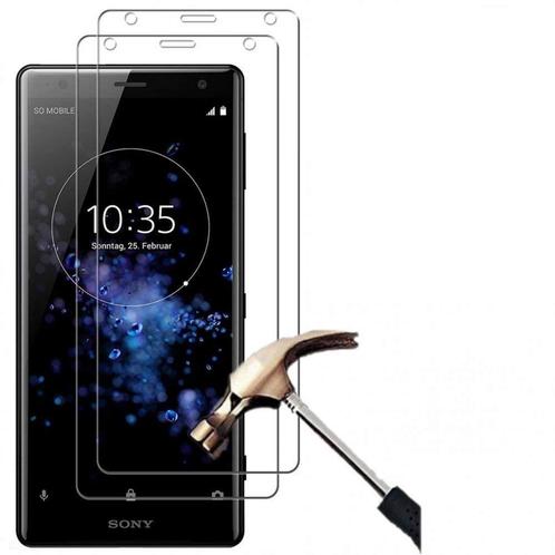 DrPhone Sony XZ2 (Premium) Glas 4D Volledige Glazen Dekking, Telecommunicatie, Mobiele telefoons | Hoesjes en Screenprotectors | Overige merken
