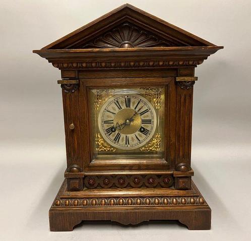 Horloge de table -   Bois - 1910-1920, Antiek en Kunst, Antiek | Klokken