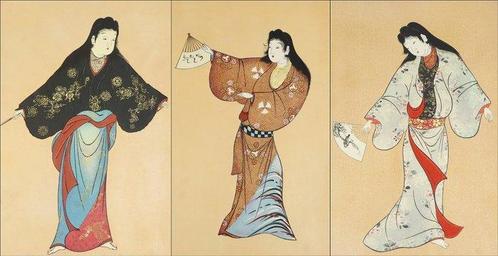 Ukiyo-e Reprint Mai-odori  Dance Scenes from a, Antiek en Kunst, Antiek | Overige Antiek