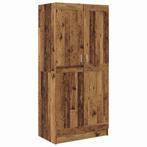 vidaXL Kledingkast Anders Oud Hout 82.5 x 51.5 x 180 cm, Huis en Inrichting, Verzenden, Nieuw