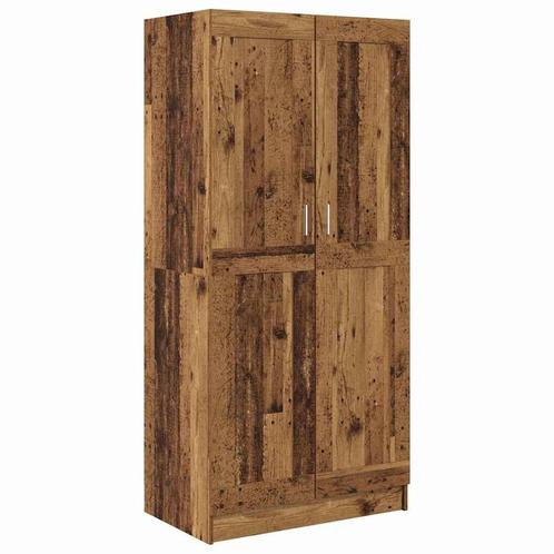 vidaXL Kledingkast Anders Oud Hout 82.5 x 51.5 x 180 cm, Huis en Inrichting, Kasten | Kleerkasten, Nieuw, Verzenden