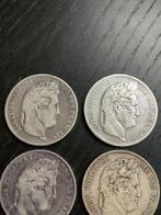 France. Louis Philippe I. 5 Francs 1832/1847 (6 munten), Postzegels en Munten