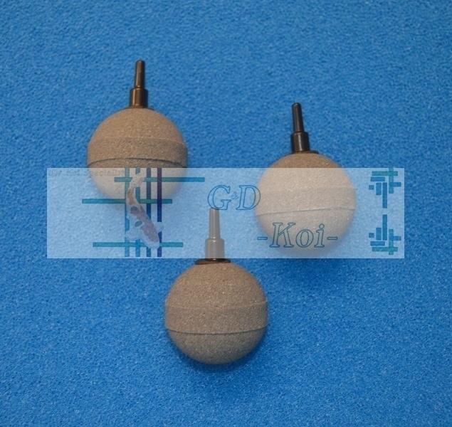 luchtbol 50mm luchtsteen 2st. (stenen, Luchtslang), Animaux & Accessoires, Poissons | Aquariums & Accessoires, Enlèvement ou Envoi
