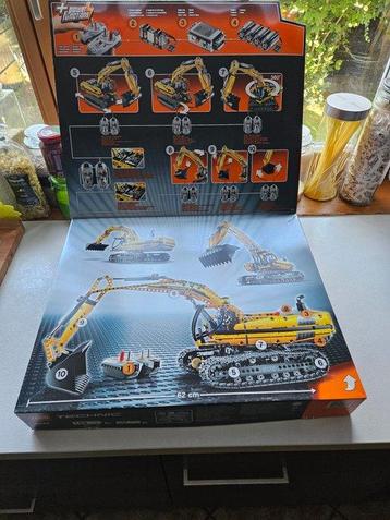 Lego Set - 8043 - Technic - Motorized Excavator beschikbaar voor biedingen