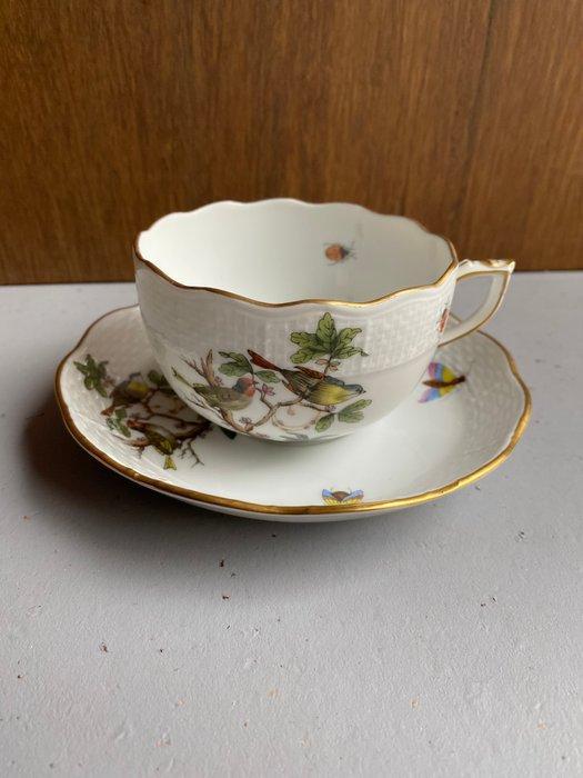 Herend - Kop en schotel (4) - Rothschild Bird / Coronation, Antiek en Kunst, Antiek | Meubels | Tafels