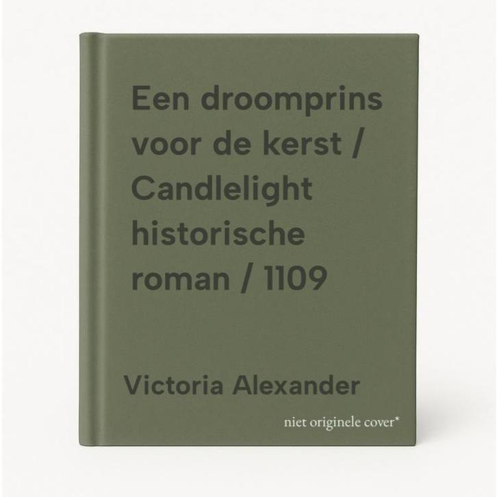 Een droomprins voor de kerst / Candlelight historische roman, Boeken, Historische romans, Gelezen, Verzenden