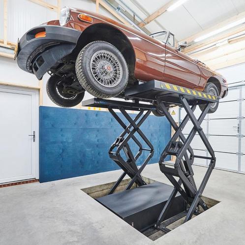 Datona Auto schaarhefbrug - 400V - Datona - Zwart, Auto diversen, Autogereedschap, Ophalen of Verzenden