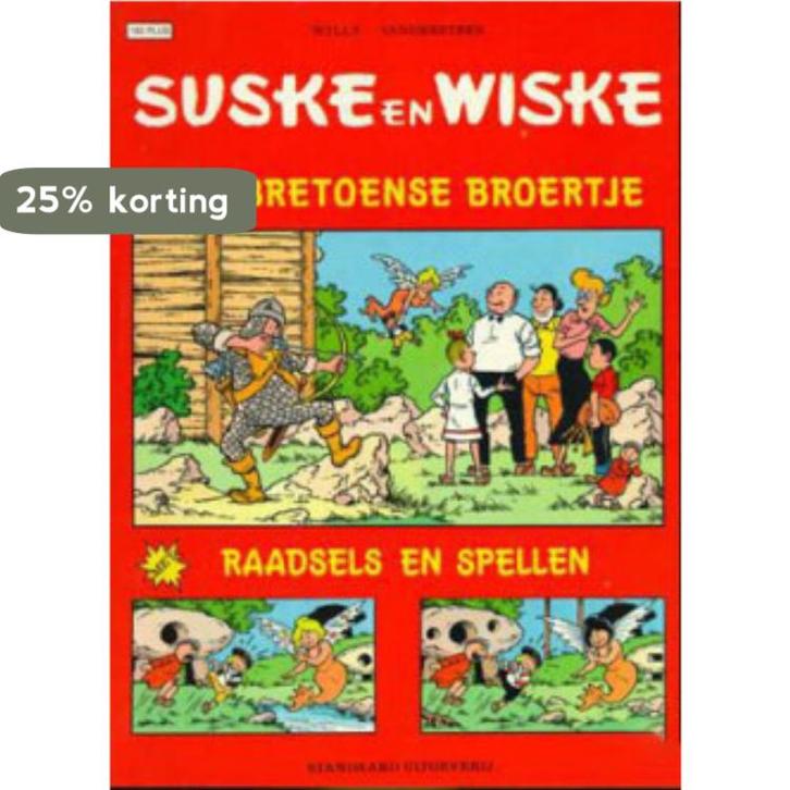 Het Bretoense broertje / Suske en Wiske Plus - eerste rode, Boeken, Stripverhalen, Gelezen, Verzenden