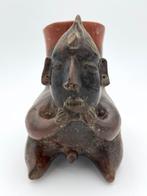 West-Mexico Shaft-Tomb traditie Terracotta Bak - 20 cm -, Antiek en Kunst