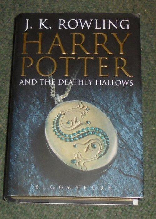 J K ROWLING - Harry Potter and The Deathly Hallows - 2007, Antiquités & Art, Antiquités | Livres & Manuscrits