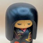 Ensemble de 2 poupées kokeshi japonaises – « Moisson d’orge, Antiek en Kunst