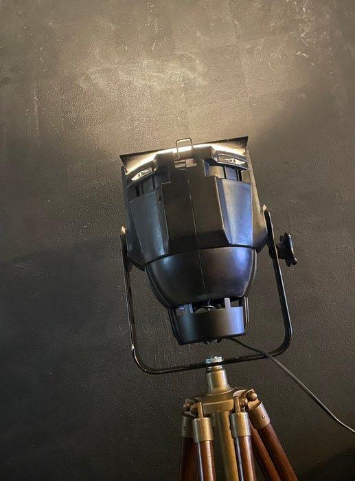 Fargo - Lampadaire - Multi Par & Trépied - Aluminium, Bois,, Antiquités & Art, Antiquités | Éclairage