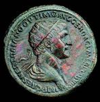 Romeinse Rijk. Trajan (98-117 n.Chr.). Dupondius 114-117