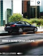 2015 BMW 4 SERIE GRAN COUPÉ BROCHURE NEDERLANDS, Nieuw