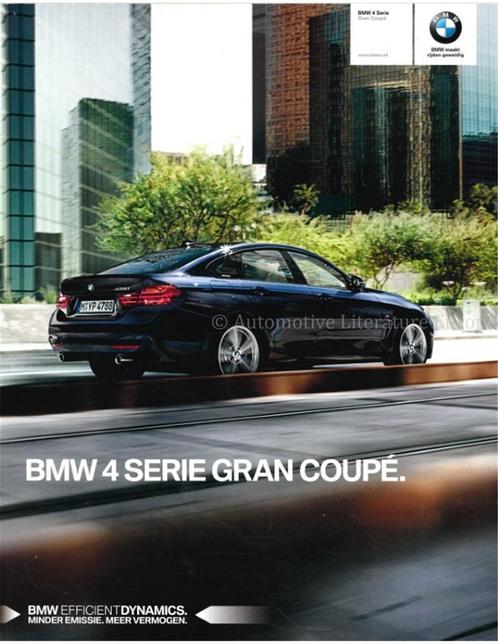 2015 BMW 4 SERIE GRAN COUPÉ BROCHURE NEDERLANDS, Livres, Autos | Brochures & Magazines