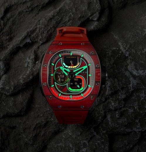 Nubeo - VIPER - Carbon Fiber - Limited Edition * 1 - 140 * -, Handtassen en Accessoires, Horloges | Heren