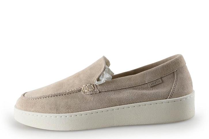 Manfield Loafers in maat 41 Beige | 5% korting, Kleding | Heren, Schoenen, Overige kleuren, Zo goed als nieuw, Loafers, Verzenden