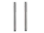 Veiling - 2x Beaux staafhanddouche Port geborsteld rvs, Nieuw