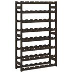 Houten Wijnrek voor 56 Flessen | Tweede Kansje | OP=OP!, Huis en Inrichting, Verzenden, Nieuw, 25 flessen of meer, 75 cm of meer