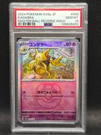 Pokémon - 1 Graded card - PSA 10 Masterball Kadabra - NO, Hobby en Vrije tijd, Nieuw