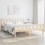 vidaXL Cadre de lit bois massif 120x200 cm, Maison & Meubles, Chambre à coucher | Lits, Neuf, Verzenden