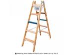 ILLER-LEITER - 2105-7 Houten Treden Trapladder ERGO Plus -, Verzenden, Zo goed als nieuw