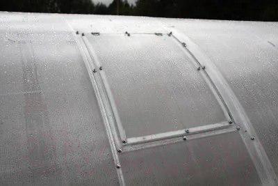 Raam met automatische raamopener voor tuinkas, Tuin en Terras, Bergingen en Tuinkasten, Overige typen, Nieuw, Metaal, Ophalen of Verzenden