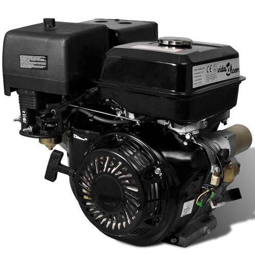 vidaXL Benzinemotor 15 pk 11 kW zwart, Doe-het-zelf en Bouw, Aggregaten, Nieuw, Verzenden