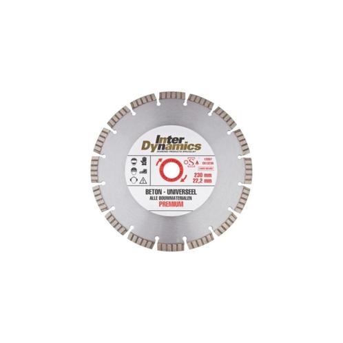 InterDynamics Premium Diamantzaagblad 230mm Duo Pack, Doe-het-zelf en Bouw, Gereedschap | Zaagmachines, Verzenden