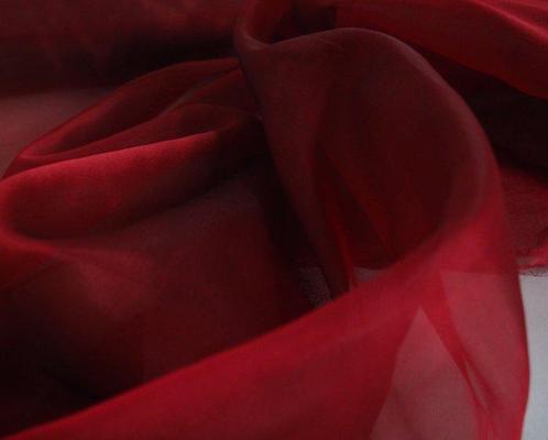 Organza de pure soie - Textile  - 550 cm - 135 cm, Antiek en Kunst, Antiek | Tapijten, Tafelkleden en Textiel