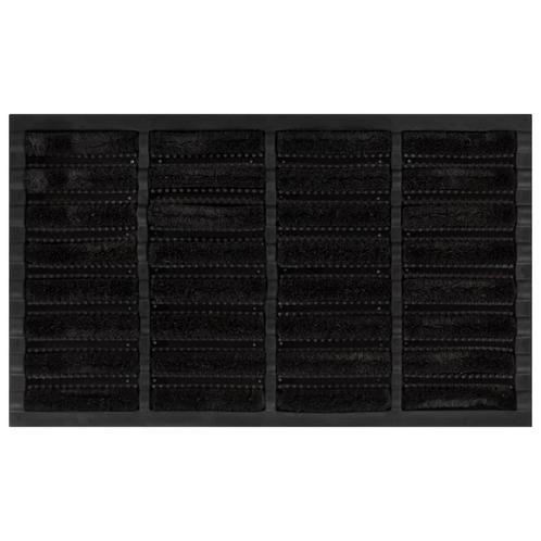 vidaXL Deurmat rechthoekig 45x75 cm rubber en kokosvezel, Tuin en Terras, Deurmatten, Nieuw, Verzenden