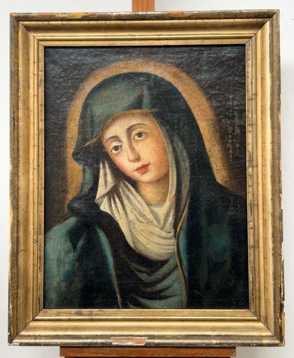 Italiaanse school (XVII) - Vergine Addolorata, Antiek en Kunst, Kunst | Schilderijen | Klassiek