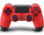 Playstation 4 / PS4 Controller DualShock 4 Rood, Games en Spelcomputers, Ophalen of Verzenden, Zo goed als nieuw
