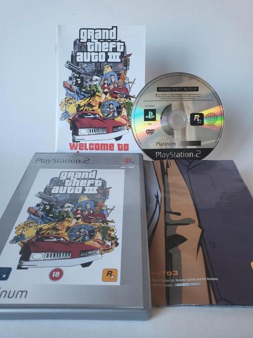 Grand Theft Auto III Platinum Playstation 2, Consoles de jeu & Jeux vidéo, Jeux | Sony PlayStation 2, Enlèvement ou Envoi
