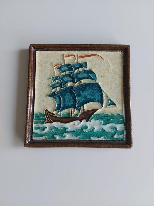 Tegel (2) - De Porceleyne Fles, Delft - 1920-1930, Antiek en Kunst, Antiek | Glaswerk en Kristal