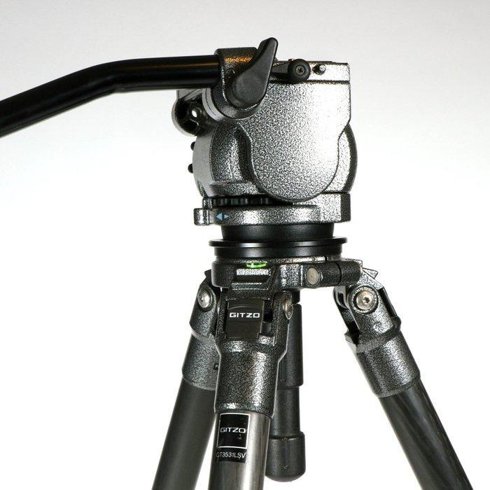 Gitzo GK3500SV kit [GT3531LSV statief + G1380 videokop], Verzamelen, Foto-apparatuur en Filmapparatuur