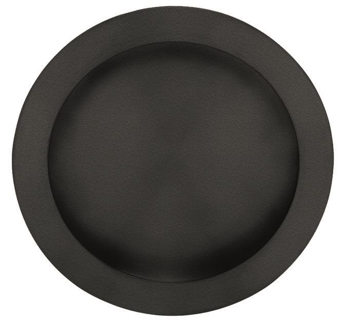 Schuifdeurkom rond ø40mm zwart, Doe-het-zelf en Bouw, Hang- en Sluitwerk, Klink of Kruk, Nieuw, Overige materialen