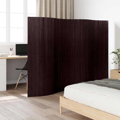 vidaXL Kamerscherm donkerbruin bamboe 250x165 cm, Huis en Inrichting, Woonaccessoires | Overige, Nieuw, Verzenden