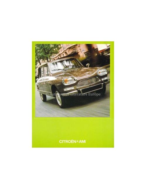 1975 CITROËN AMI 8 / AMI SUPER CONFORT BROCHURE NEDERLANDS, Livres, Autos | Brochures & Magazines