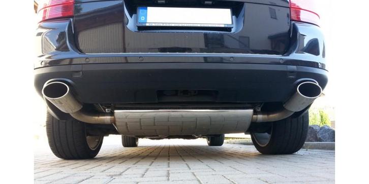 FOX Porsche Cayenne einddemper rechts/links incl. Y-adapter, Autos : Pièces & Accessoires, Systèmes d'échappement, Envoi