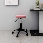 vidaXL Bureaustoel fluweel roze, Huis en Inrichting, Bureaustoelen, Verzenden, Nieuw