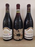 Chateauneuf-du-Pape - Châteauneuf-du-Pape - 3 Flessen (0.75, Verzamelen, Nieuw