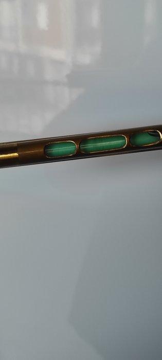 Antieke waterpas van messing met waterbol - Messing -, Antiek en Kunst, Antiek | Overige Antiek