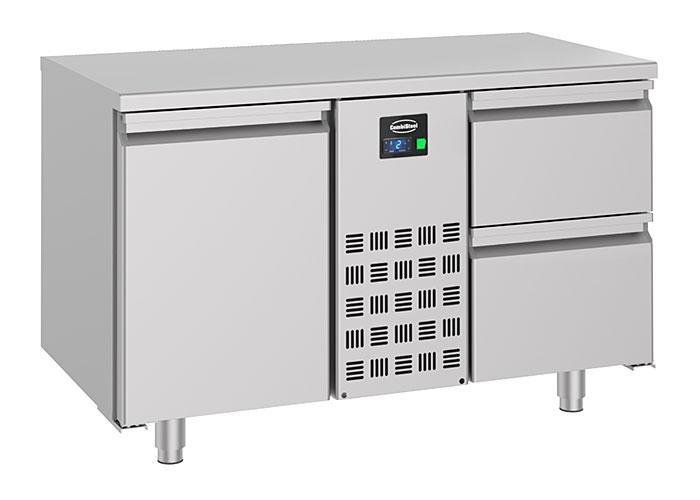 700 Koelwerkbank 1 Deur en 2 Laden Monoblock, Zakelijke goederen, Horeca | Keukenapparatuur, Koelen en Vriezen, Verzenden