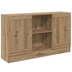 Artisanaal Eiken Dressoir | Tweede Kansje | OP = OP!, Huis en Inrichting, Kasten | Dressoirs, 100 tot 150 cm, Verzenden, Zo goed als nieuw