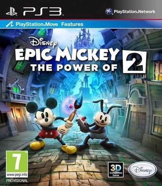 Disney Epic Mickey 2 the Power of Two (PS3 Games), Games en Spelcomputers, Games | Sony PlayStation 3, Zo goed als nieuw, Ophalen of Verzenden