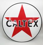 Caltex groot emaille, Collections, Marques & Objets publicitaires, Verzenden