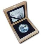 Mongolië. 1000 Togrog 2016 Dschingis Khan 1 Oz (.999) mit