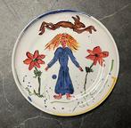 Werner Reuber (1947) - sculptuur, Blumenteller - 33 cm -