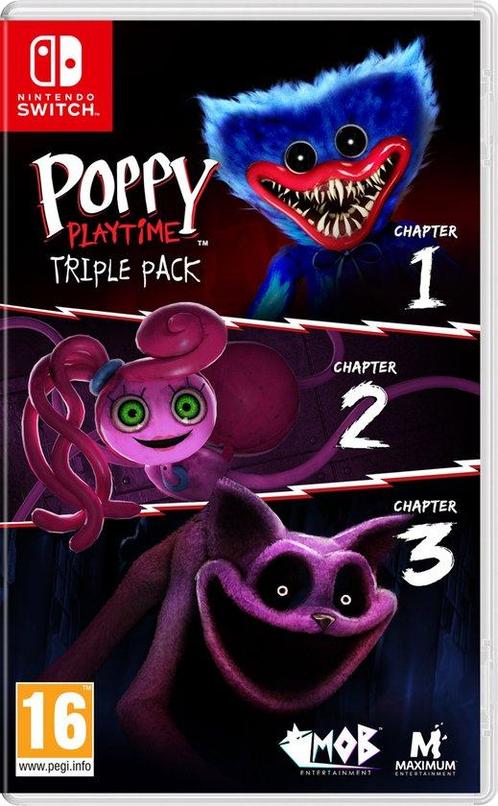 Poppy Playtime Triple Pack-Standaard (Switch) NIEUW, Games en Spelcomputers, Games | Nintendo Switch, Ophalen of Verzenden
